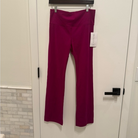 NWT Athleta Elation Straight Leg Pant - Exotic Fuchsia - Picture 5 of 12